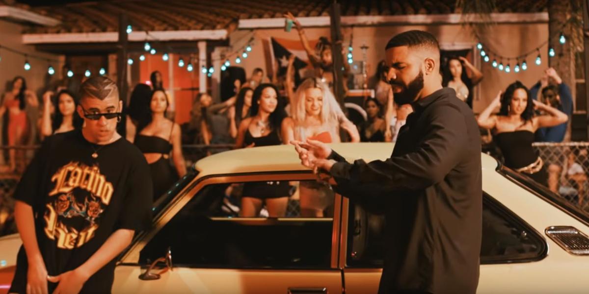 Drake y Bad Bunny sorprendieron con su nuevo sencillo, 'Mía'.