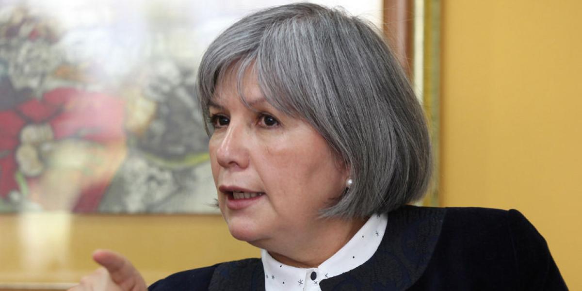 Patricia Linares, presidenta de la JEP, es abogada con maestría en Administración Pública de la Universidad de Alcalá de Henares.