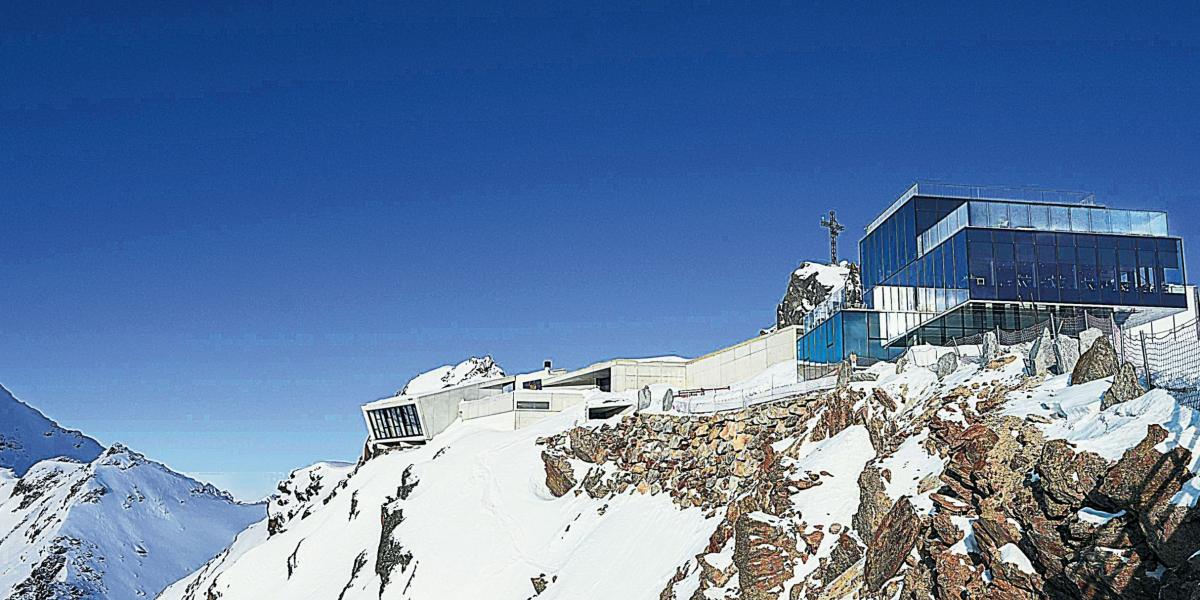 El museo 007 Elements, en la cumbre de la montaña Gaislachkogl (Tirol, Austria), está en la misma zona donde se rodaron escenas de la película ‘Spectre’, del 2015.