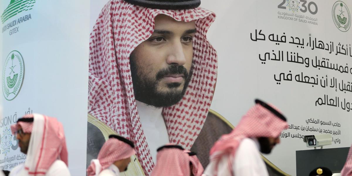 Mohamed bin Salmán, príncipe heredero al trono de Arabia Saudí, pero quien está dirigiendo el destino de su país.