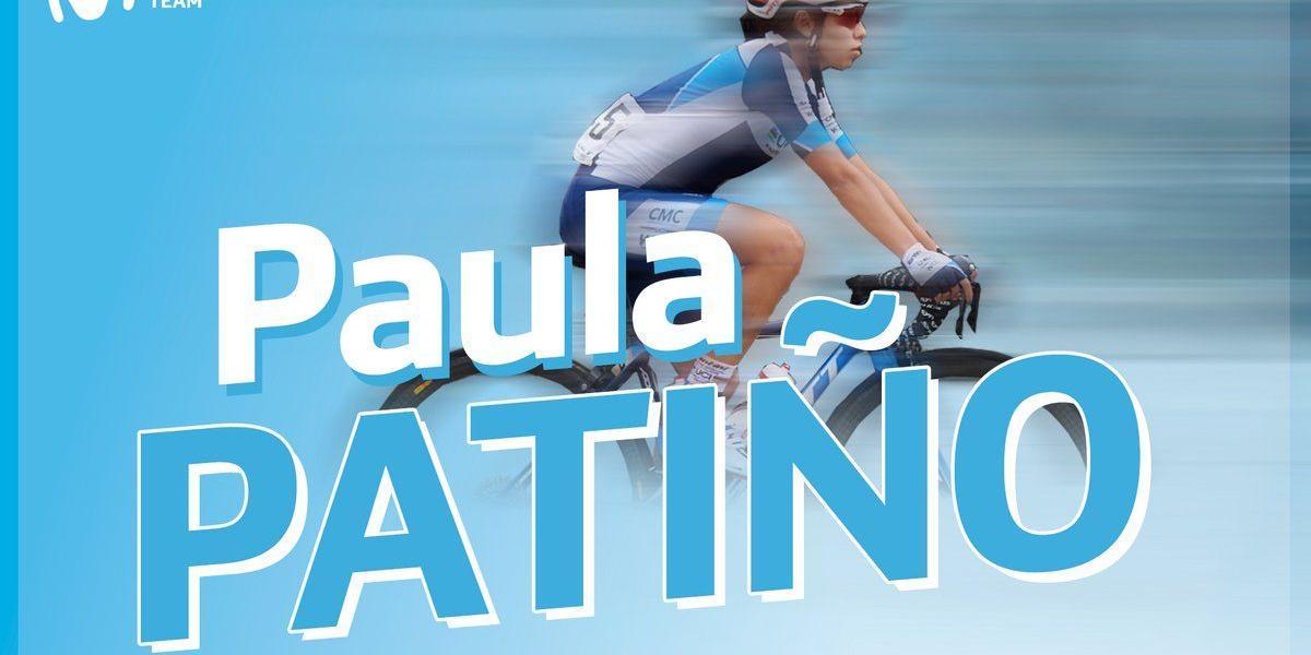 Paula Patiño, ciclista colombiana.