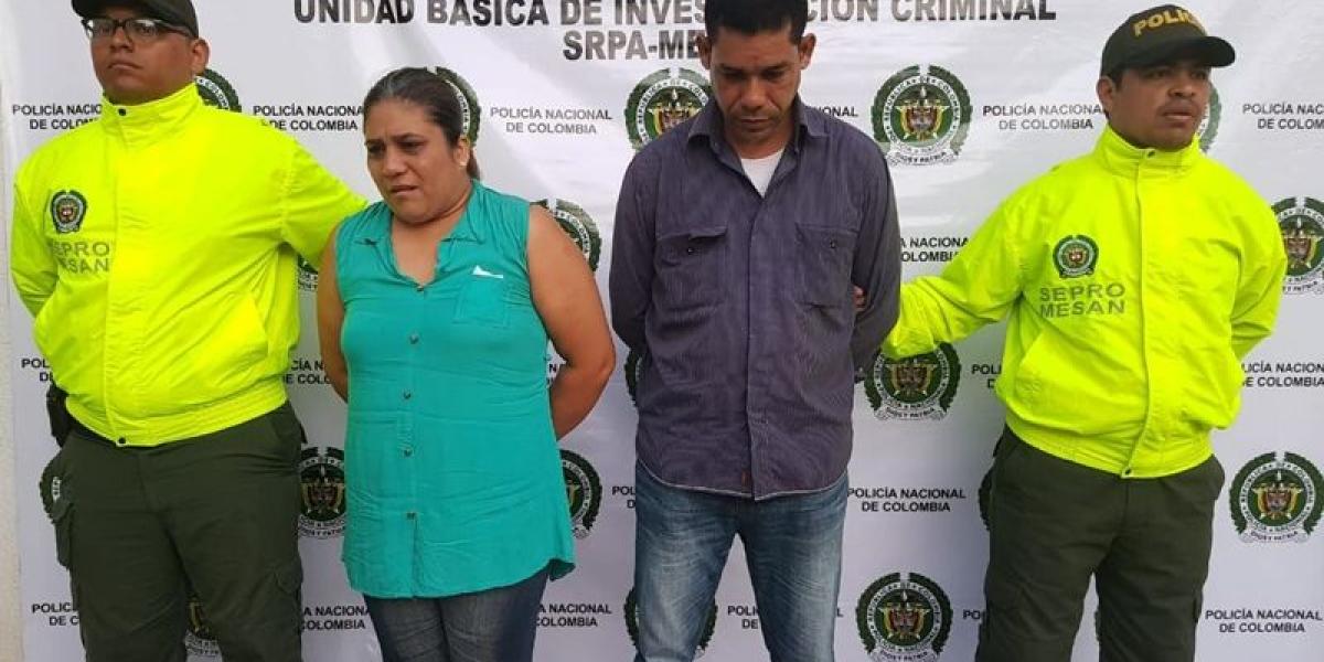 Las capturas de los implicados fueron realizadas en la zona céntrica de la capital del Magdalena