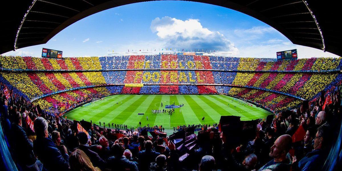 El estadio Camp Nou del Barcelona FC.
