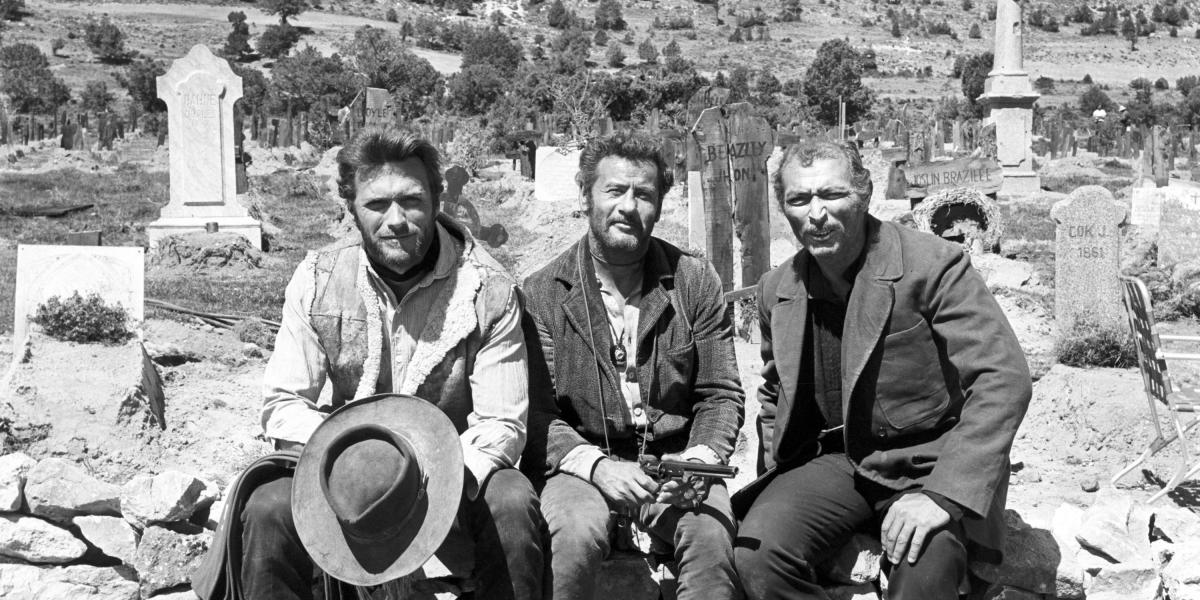Los protagonistas de ‘El Bueno, el Malo y el Feo’: Clint Eastwood, Eli Wallach y Lee Van Cleef.