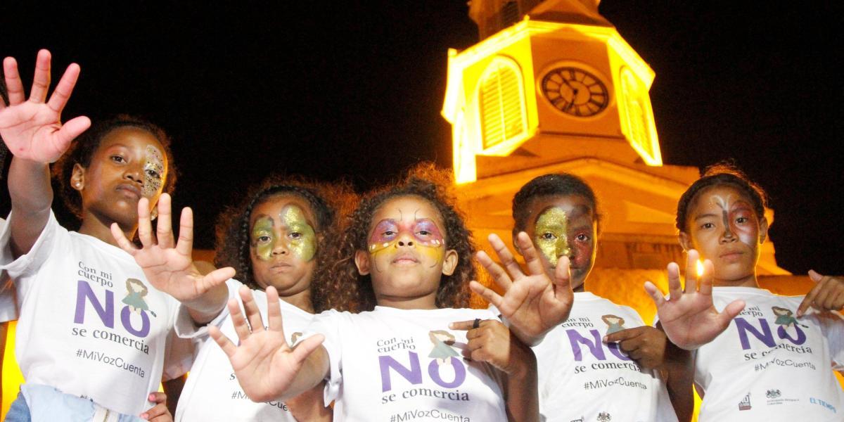 Campaña de No es Hora de Callar en Cartagena