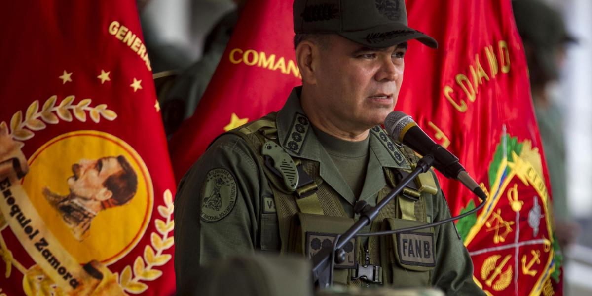 Ministro de Defensa de Venezuela, Vladimir Padrino.