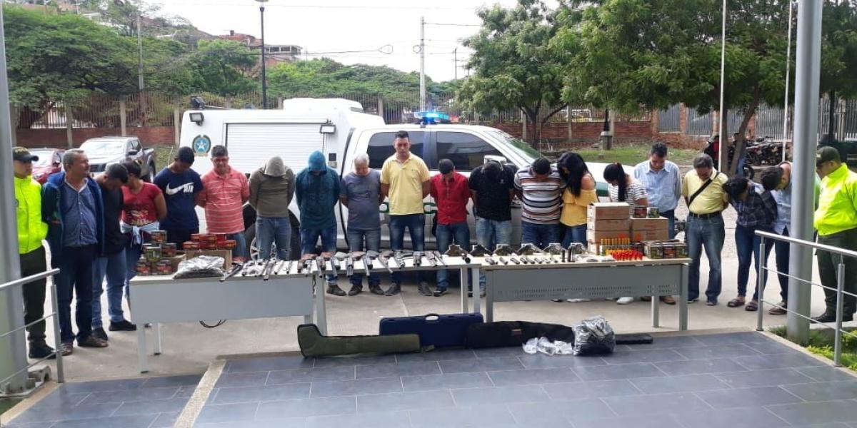 Los detenidos tenían su centro de operaciones en el municipio de Ocaña (Norte de Santander) y en la ciudad de Barranquilla.