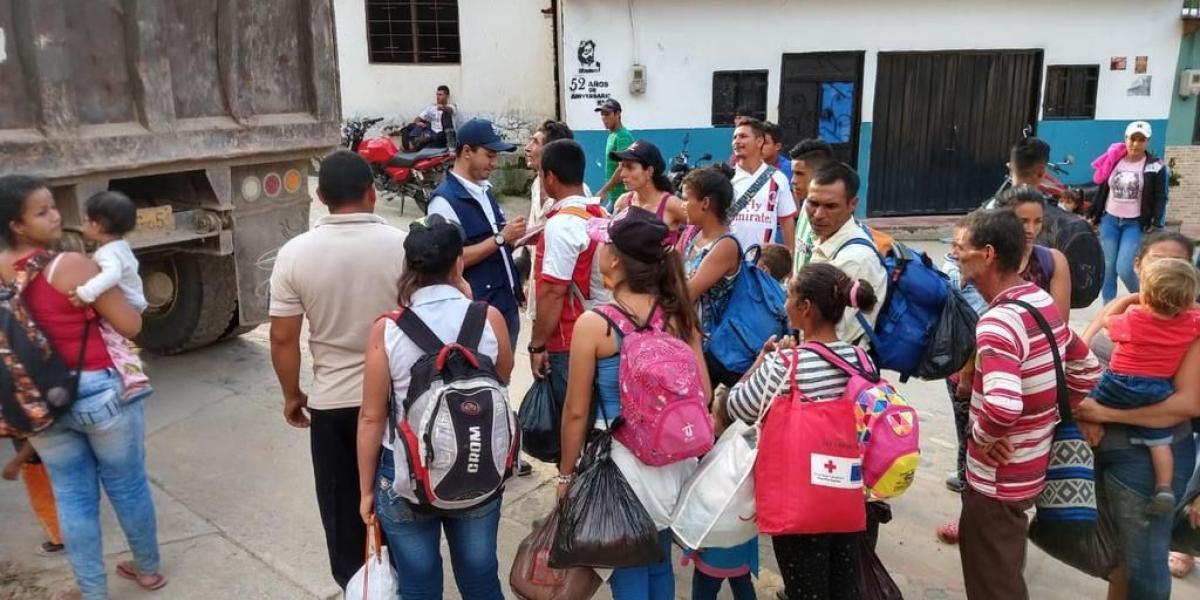 El municipio de Hacarí (Norte de Santander) completa ocho días de desplazamientos masivos de los pobladores de su zona rural.