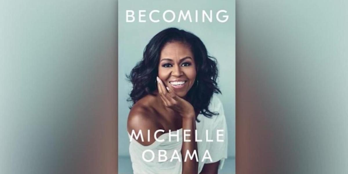 Portada del libro 'Becoming', de Michelle Obama, que salió de venta al público este 13 de noviembre.