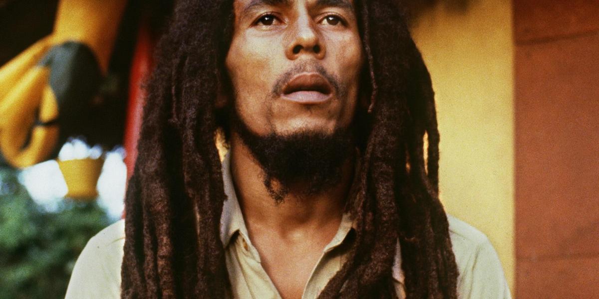 Bob Marley, músico jamaiquino.