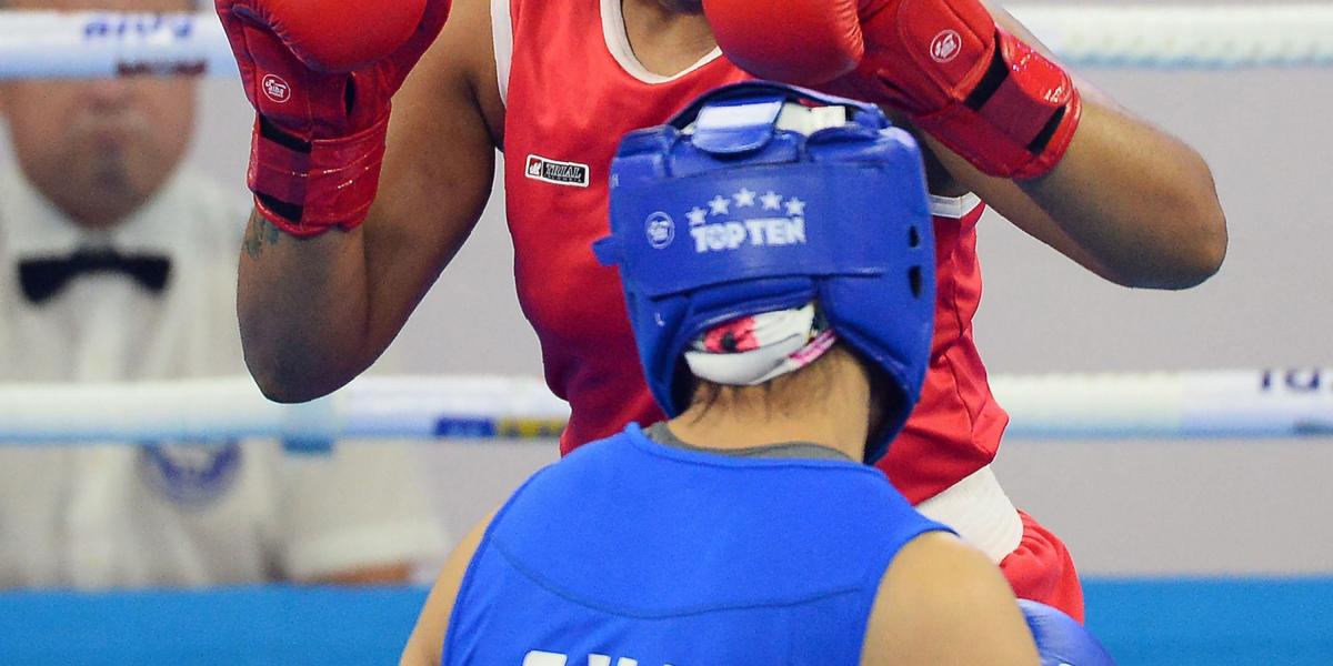Jessica Caicedo, plata en los 81 kilos del Mundial de Boxeo.