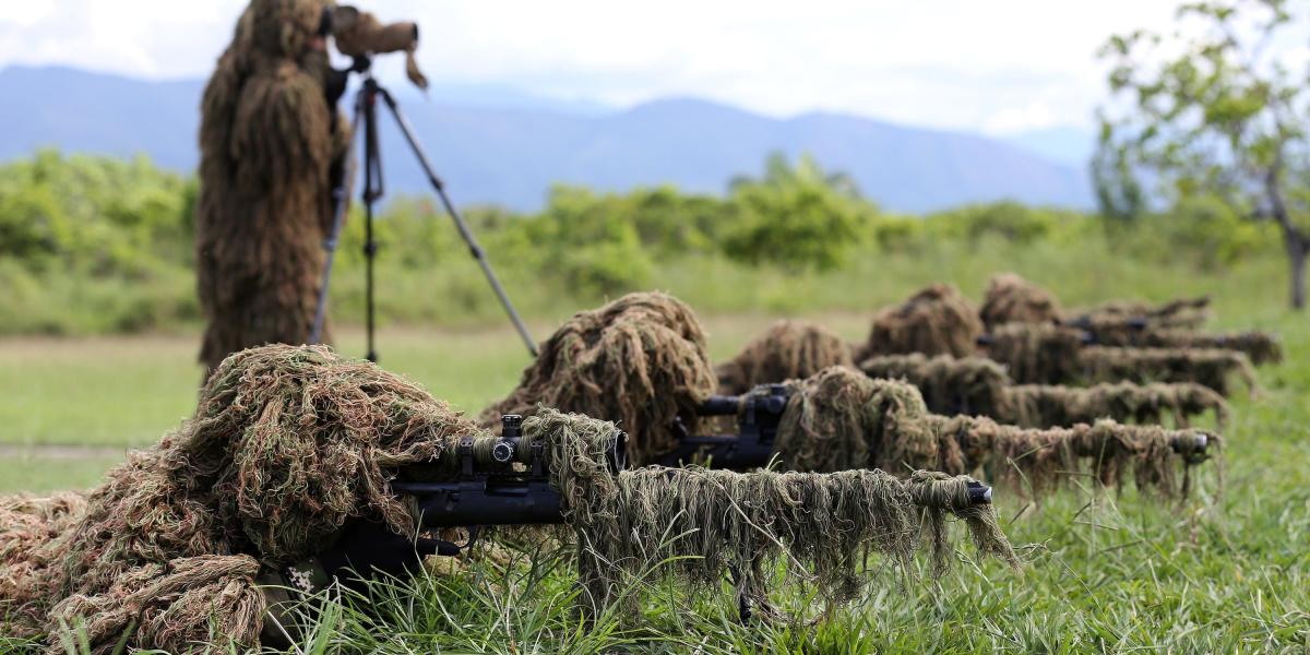 Los tiradores de alta precisión hacen parte de un selecto grupo de las Fuerzas Militares que lideran las operaciones catalogadas como de seguridad nacional.