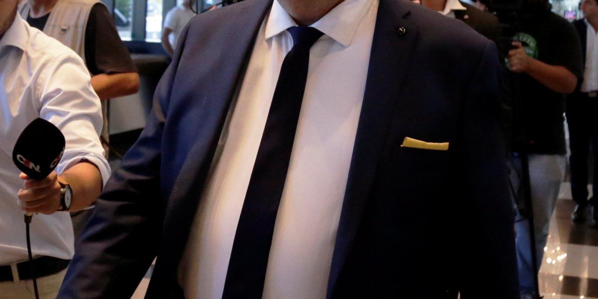 Daniel Angelici, presidente de Boca Juniors.