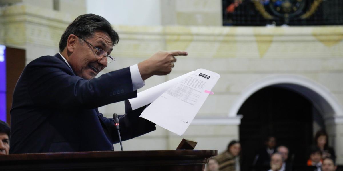 El fiscal General de la Nación, Néstor Humberto Martínez