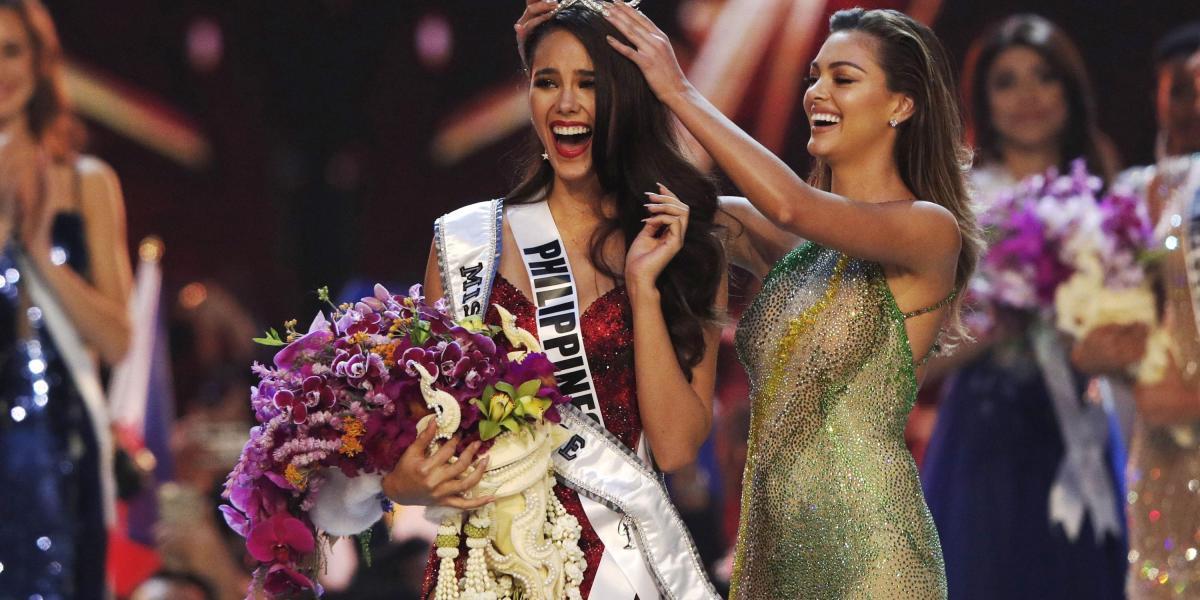 Catriona Gray, Miss Filipinas, es la nueva Miss Universo.