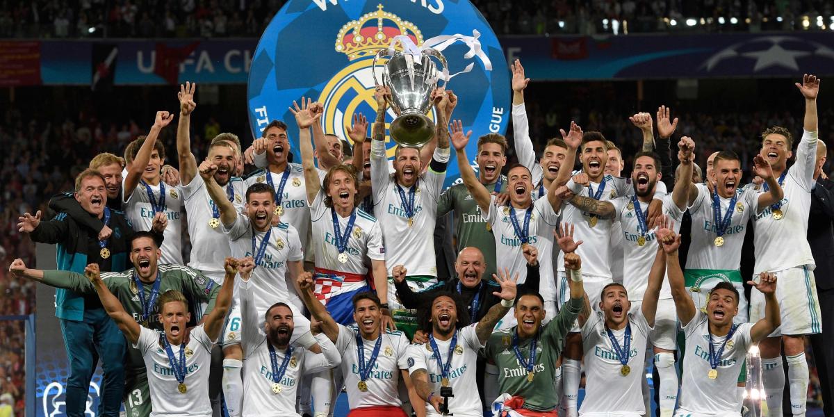 Real Madrid, actual campeón de la Champions League.
