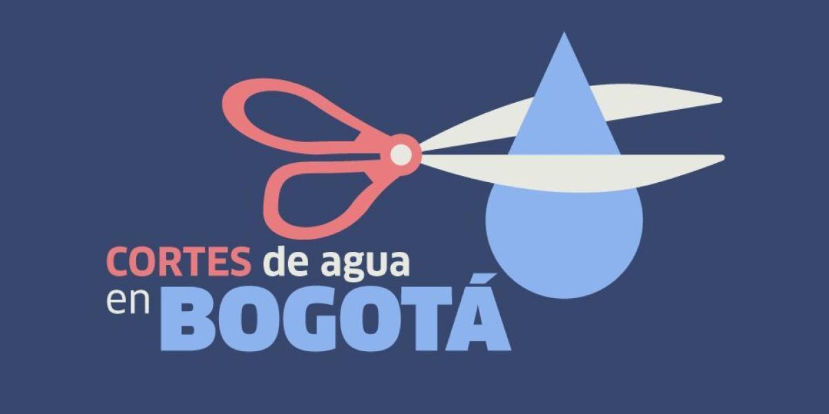 Cortes de agua en  Bogotá