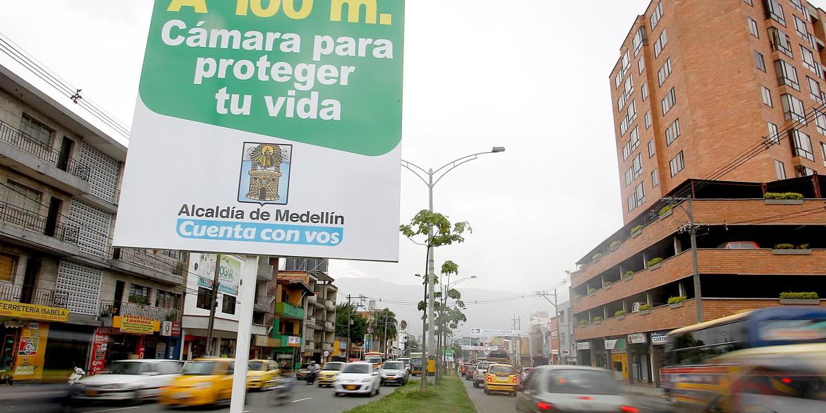 Medellín es la ciudad del país con más puntos de fotomultas, con 60 cámaras.
