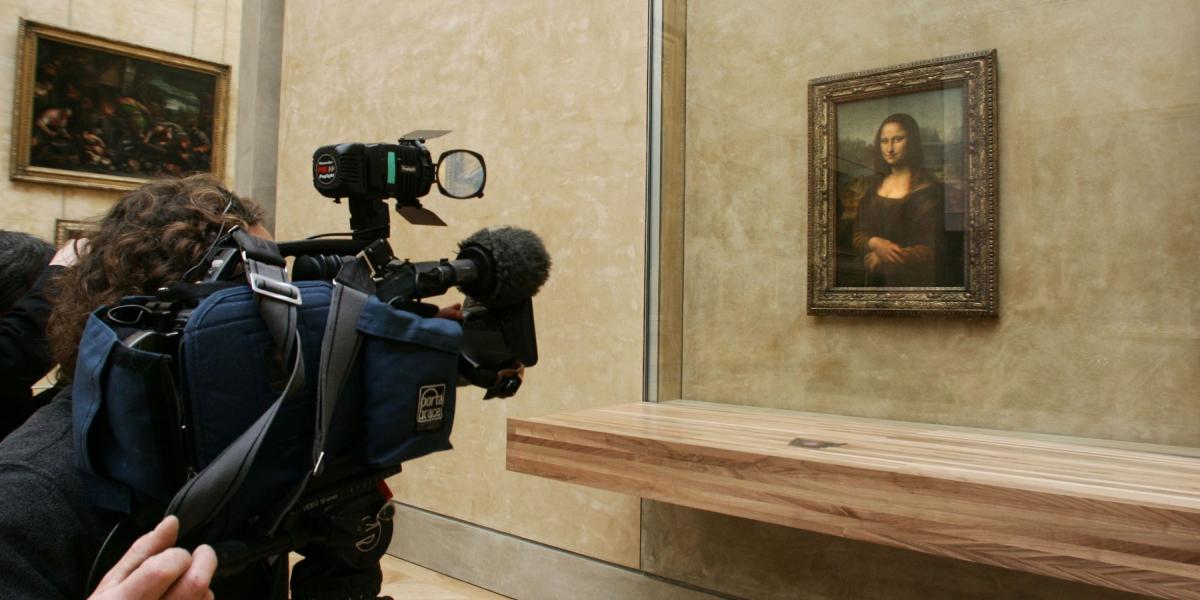 El famoso cuadro de 'La Mona Lisa', que reposa en el Museo de Louvre de París.