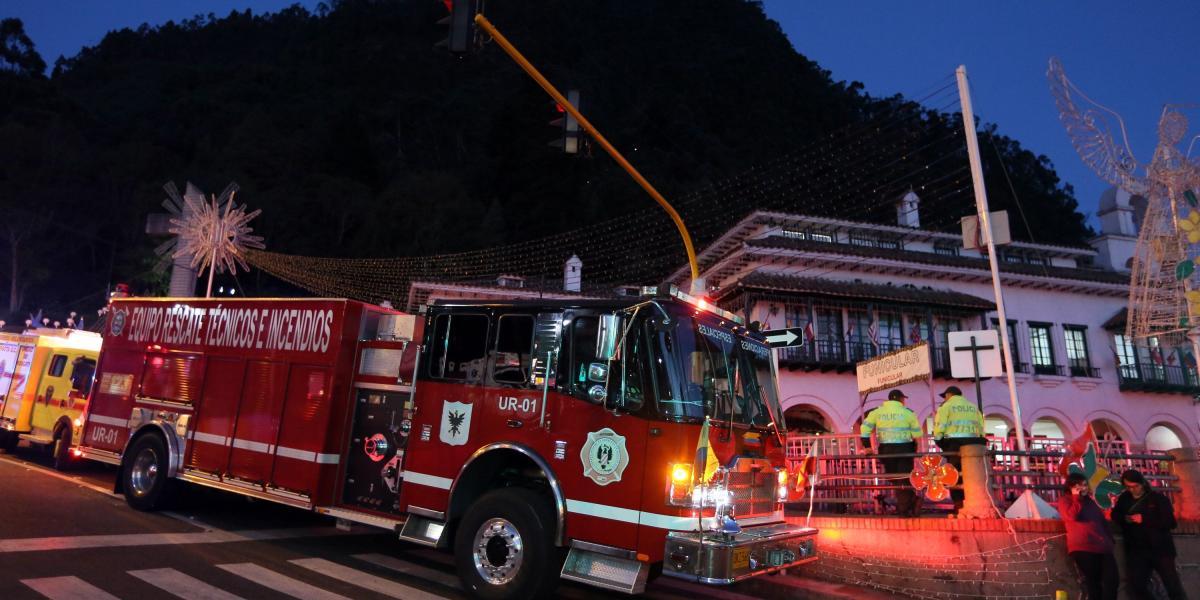 El lunes, hacia las 4:37 p.m., se presentó la emergencia en Monserrate. 25 personas resultaron lesionadas.