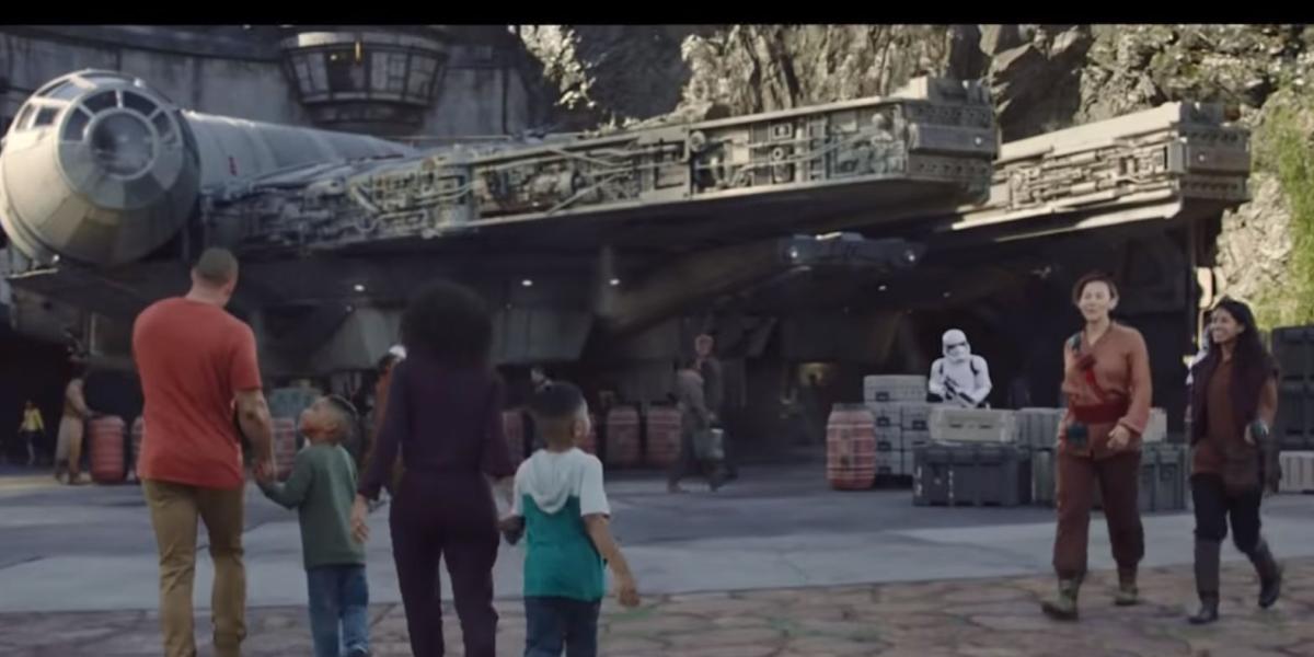 Imagen captada del video de Disney, en el que muestran cómo será su nuevo 'cinematográfico' hotel.