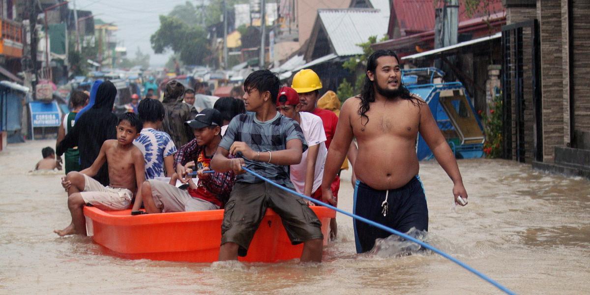 Filipinas se encuentra en alerta por la presencia de la depresión tropical que los filipinos llaman Usman.