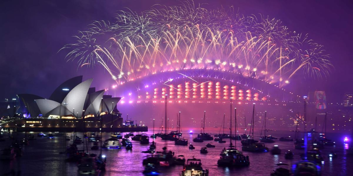 La celebración de fin de año en Australia