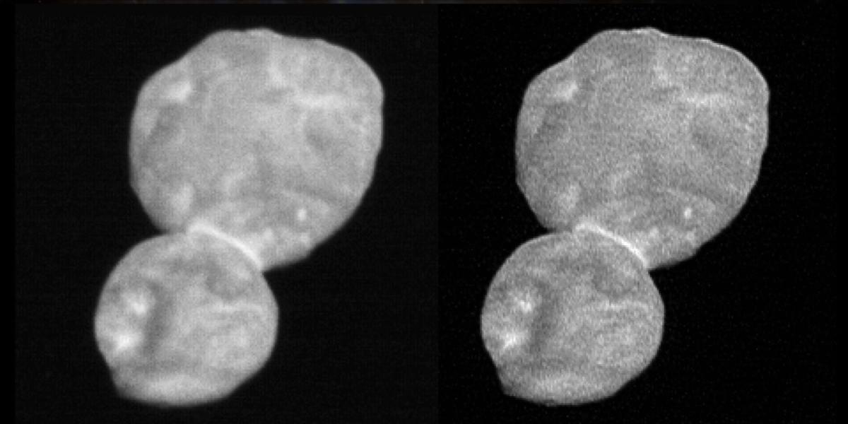 Esta es la imagen, ya proceda, de Ultima Thule, tomada por New Horizons.