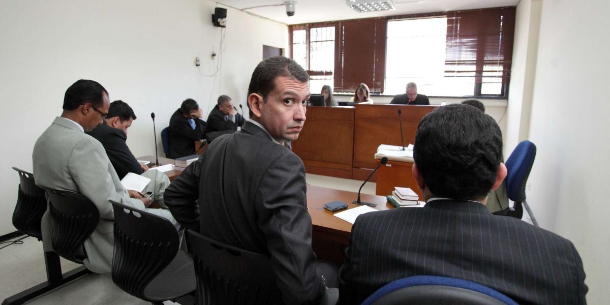 Emilio Tapia, condenado por el 'carrusel de la contratación' en Bogotá.