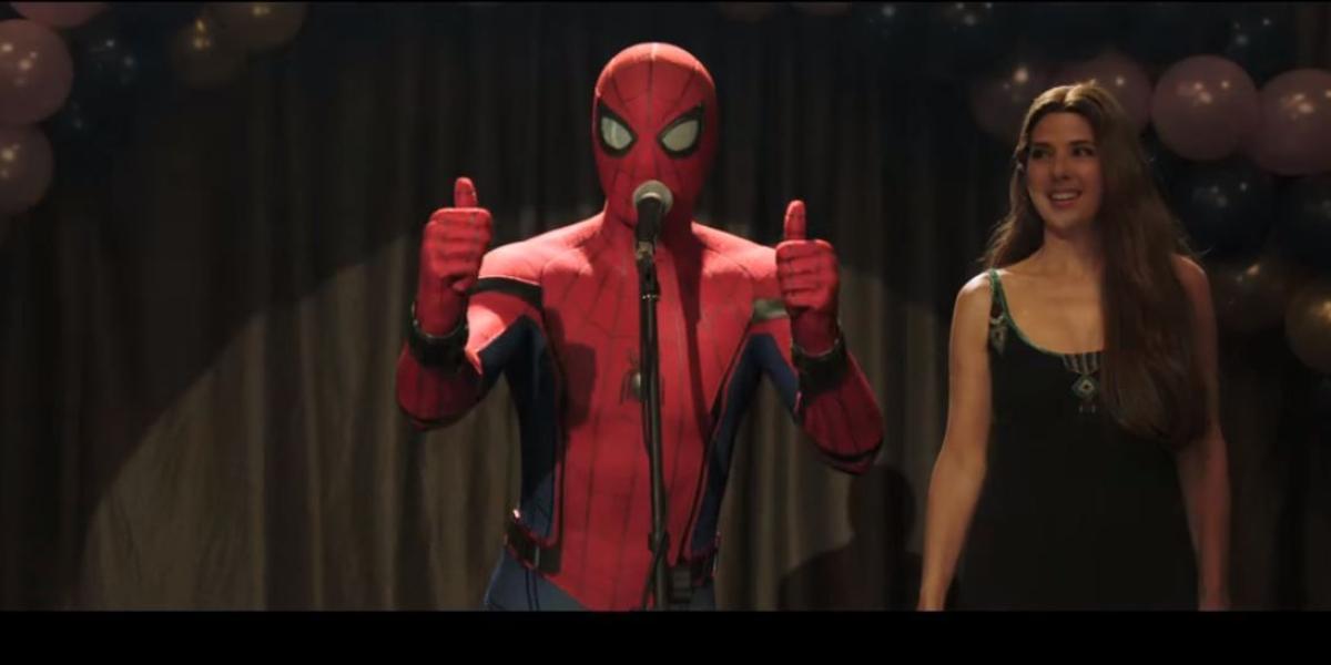 Captura de pantalla de 'Spiderman: lejos de casa'.