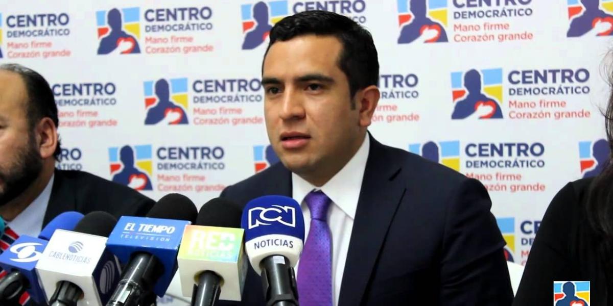 Edward Rodríguez, representante investigador del caso del Cartel de la Toga en la Comisión de Acusación.