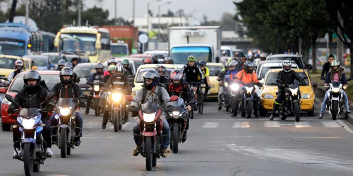 Según la Secretaría de Movilidad, en Bogotá hay matriculadas 476.322 motocicletas.
