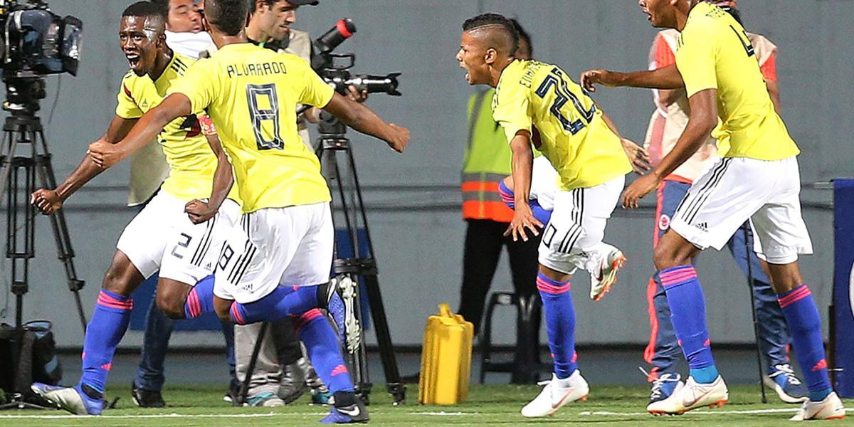 Las mejores imágenes de la victoria de Colombia 0-1 contra Chile en el Suramericano Sub 20.