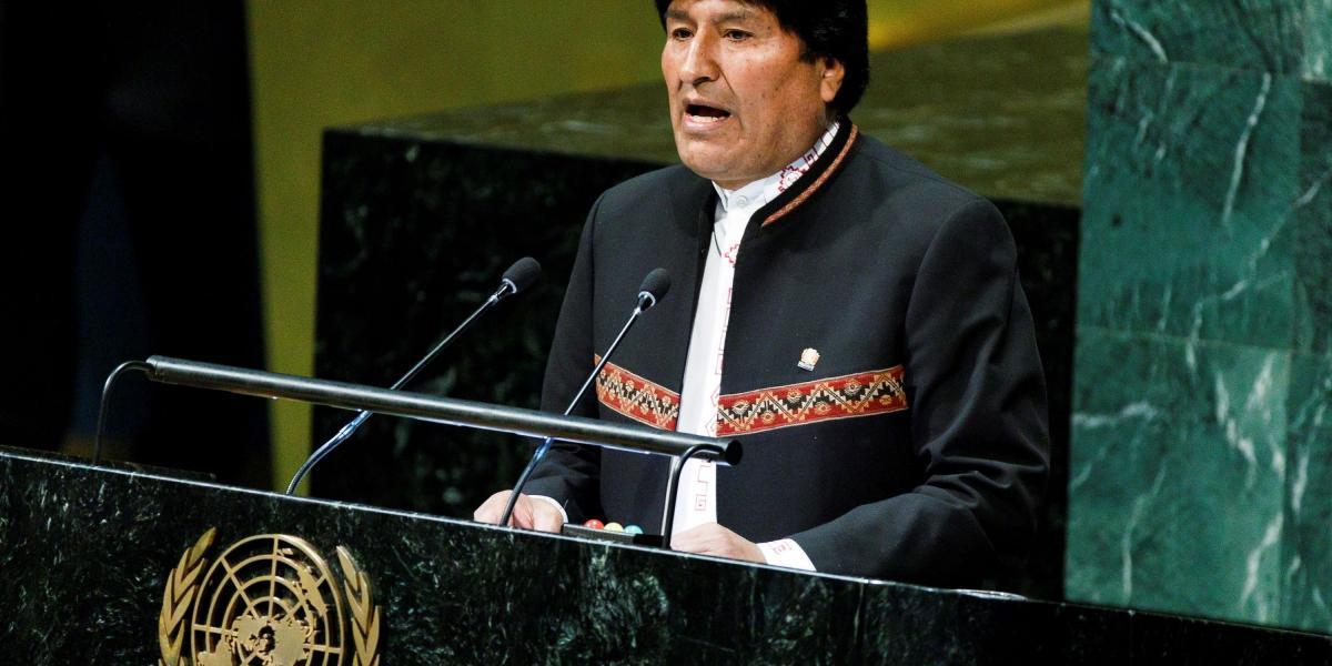 Evo Morales, presidente de Bolivia, hizo una escala en Caracas para visitar a Maduro, después de su viaje a EE. UU.