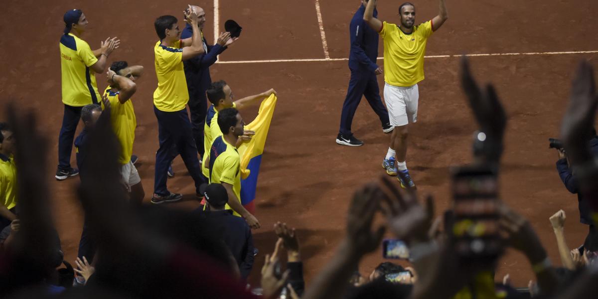 Equipo de Colombia en la Copa Davis.