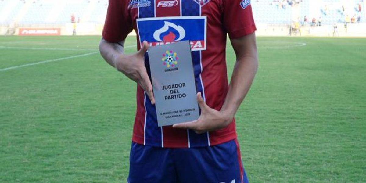 Ricardo Márquez, jugador del Unión Magdalena.