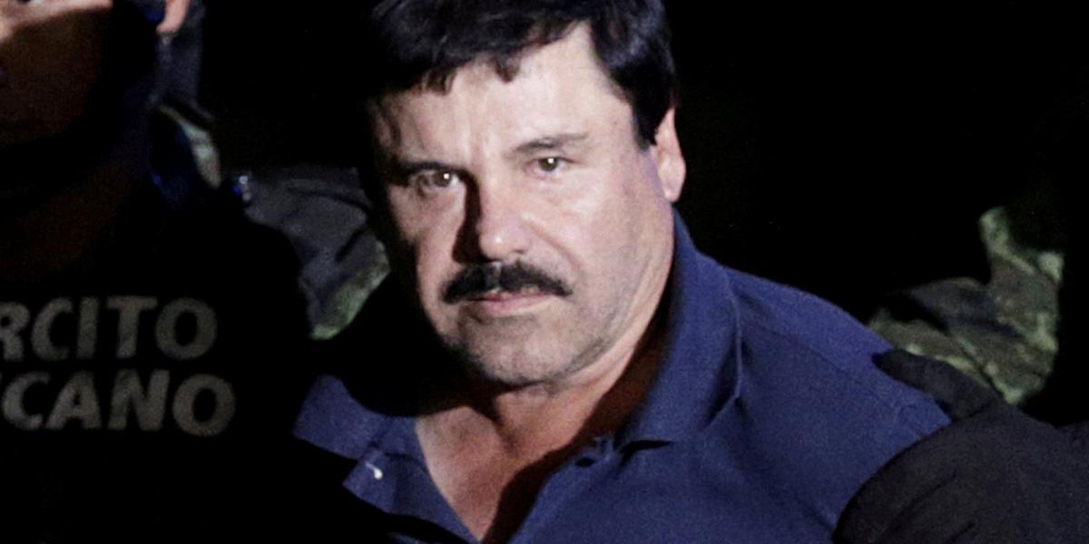 Joaquín "El Chapo" Guzmán fue recapturado por militares mexicanos el 8 de enero de 2016.