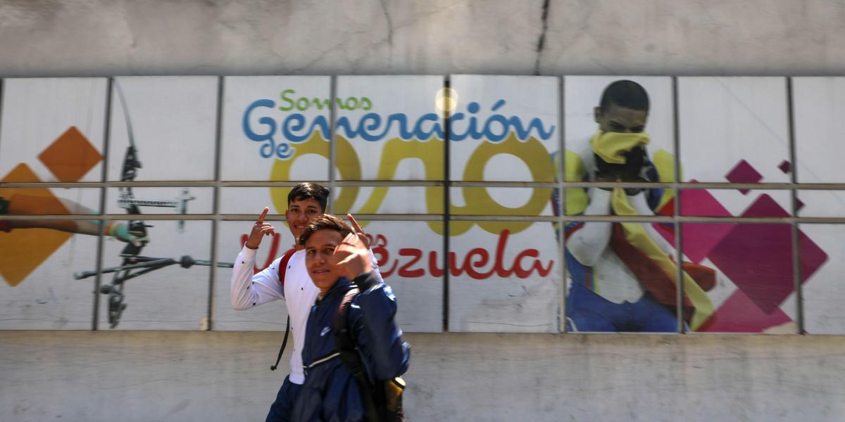 Deportistas en Venezuela olvidados.