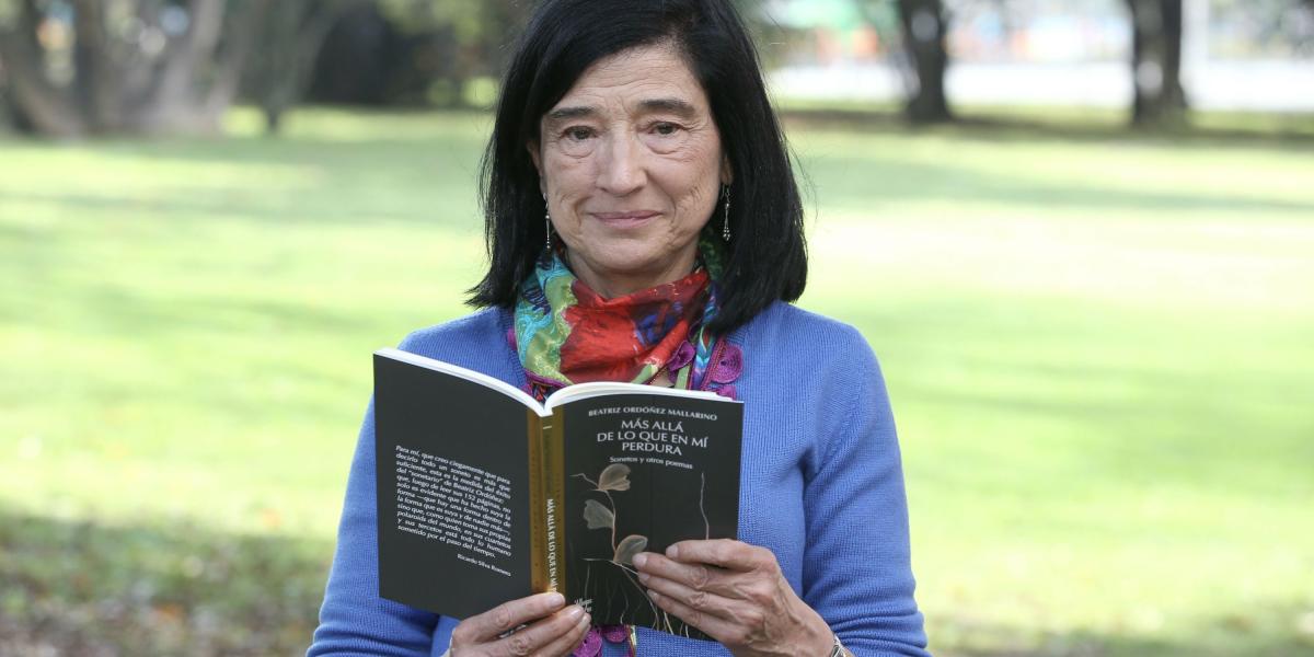 Beatriz Ordóñez Mallarino publica el poemario Más allá de lo que en mí ...