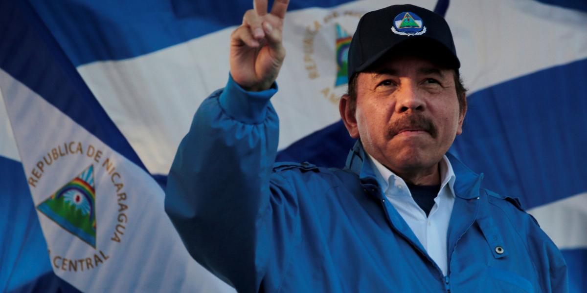 Daniel Ortega, presidente de Nicaragua, que llamó al diálogo nacional tras 10 meses de una grave crisis sociopolítica.