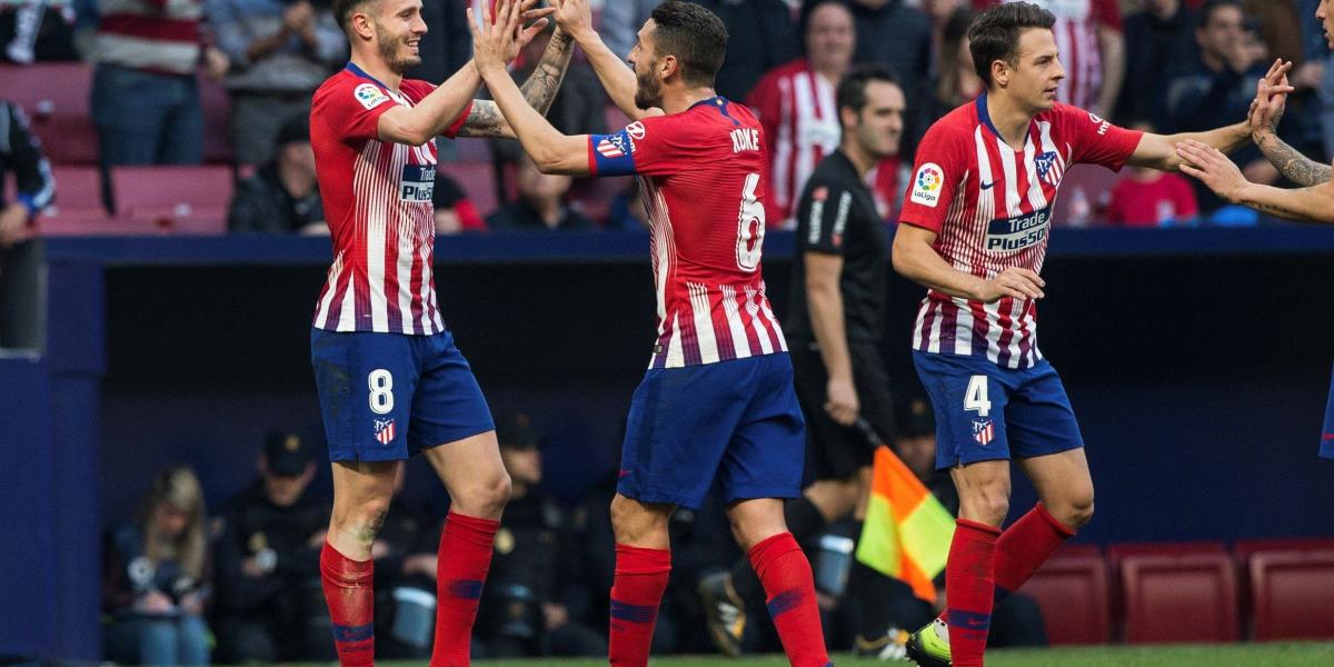 Atlético de Madrid derrotó 2-0 al Villarreal, fecha 25 de la Liga de España.