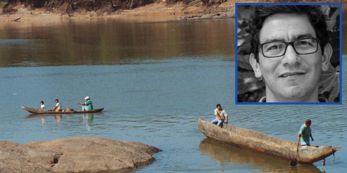 En las aguas del río Vaupés naufragó la embarcación en la que se movilizaba el profesor de la Universidad Javeriana Javier Maldonado.