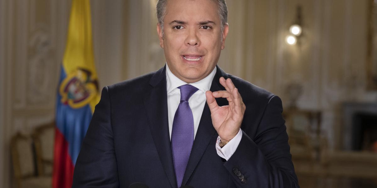 El presidente de Colombia, Iván Duque, justificó su decisión en
la necesidad de evitar la impunidad