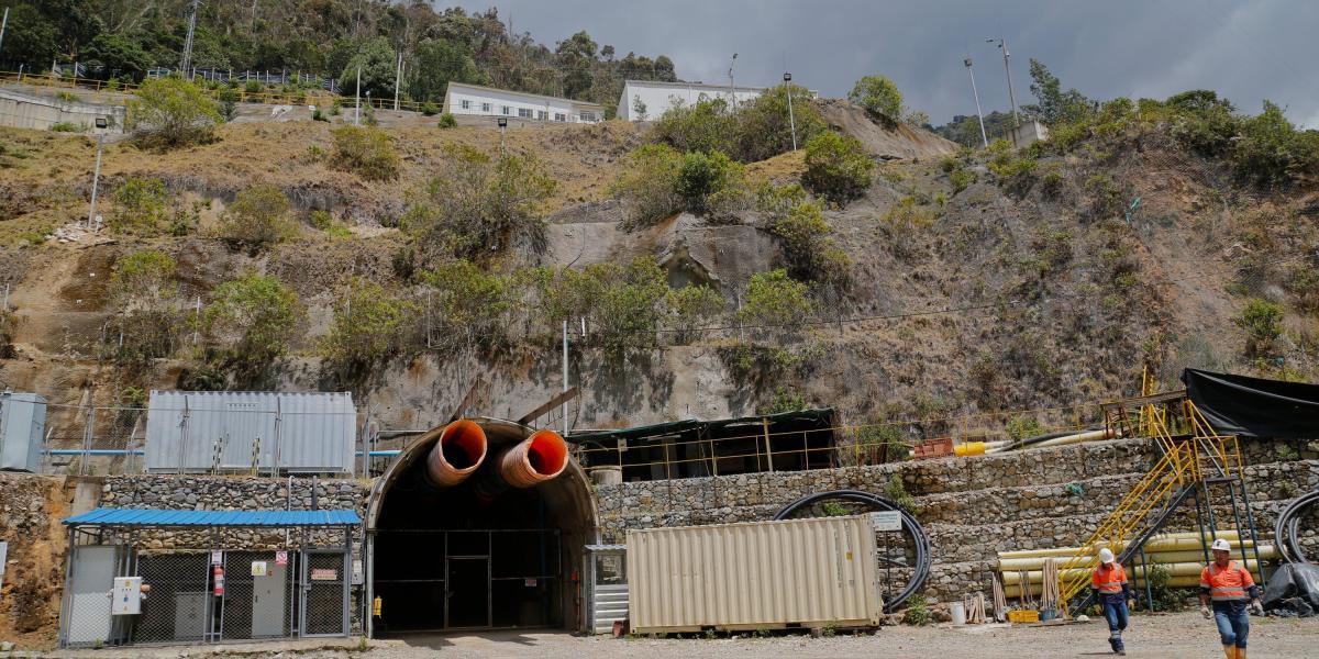 Este es El Emboque, el primer túnel por el que se extraería el material. Actualmente Minesa tiene contratadas 589 personas.