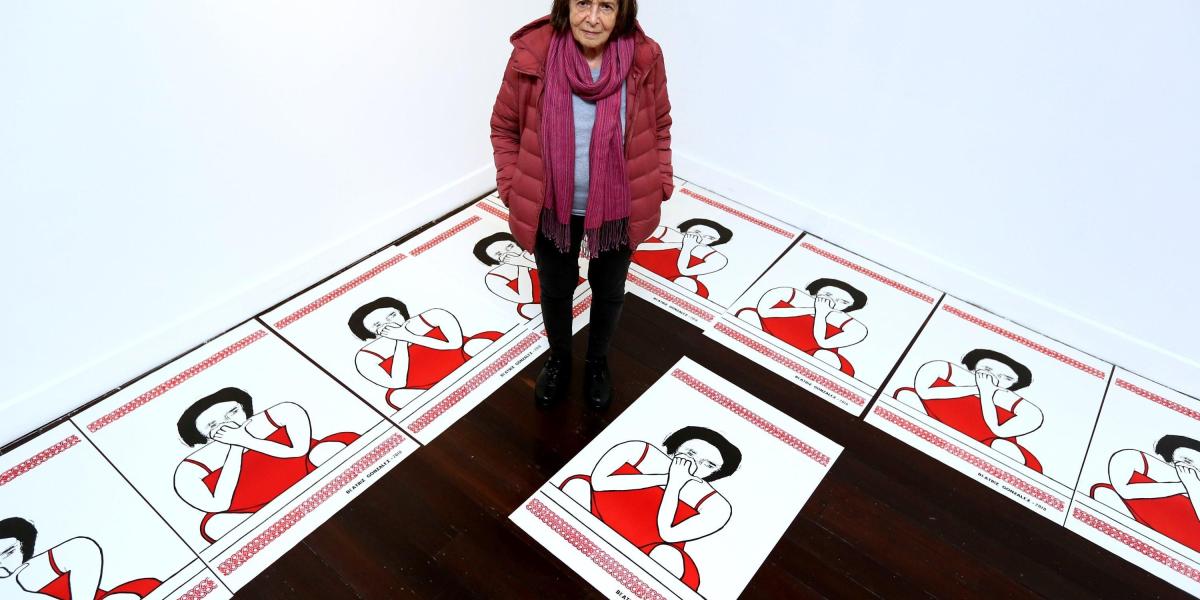 La artista colombiana Beatriz González nació en Bucaramanga.
