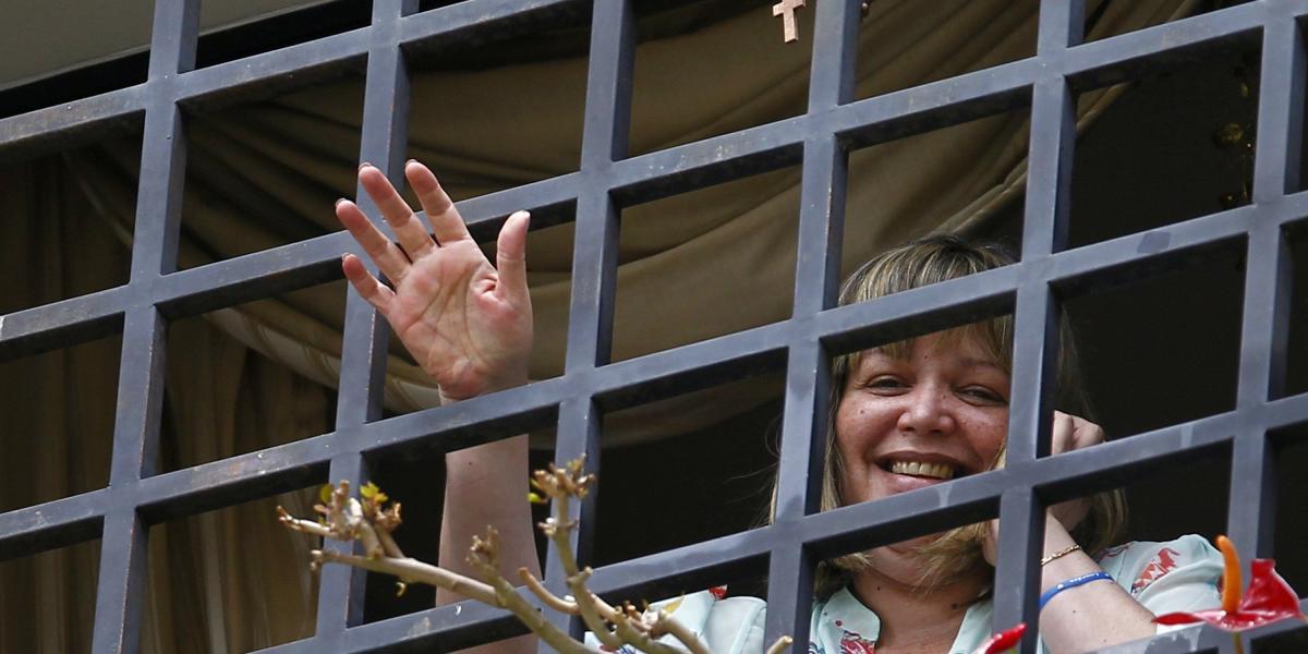 María Lourdes Afiuni es considerada por opositores y juristas como una de las presas políticas más emblemáticas de Venezuela.