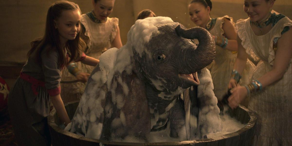Imagen de la nueva versión de la película 'Dumbo'.