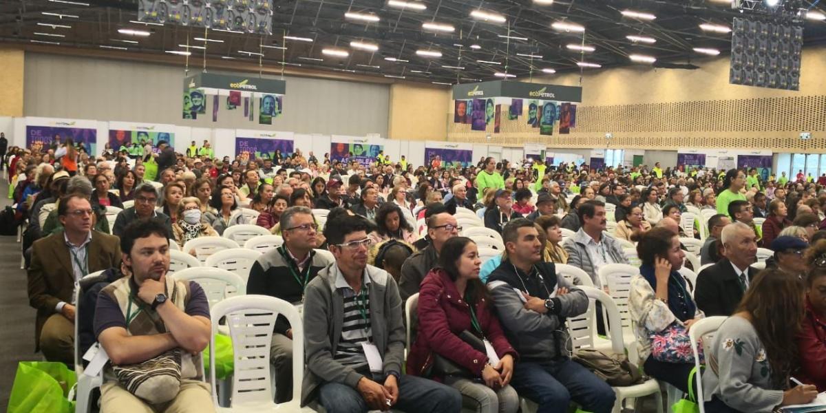 La asamblea de accionistas de Ecopetrol del 2019 tuvo la participación de unas 3.000 personas.