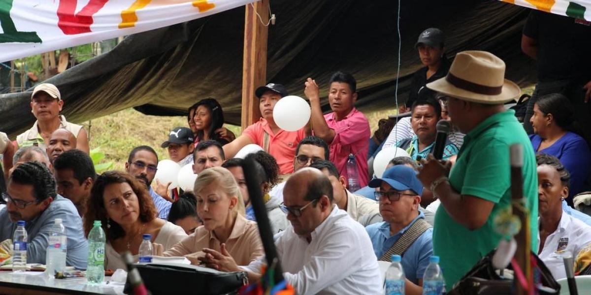 En los diálogos de La Delfina participan la Onic, el Gobierno y la gobernadora del Valle.