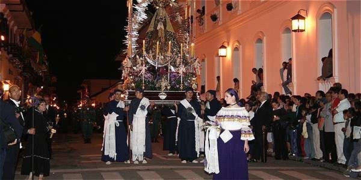 La organización de las procesiones en Popayán sigue adelante.